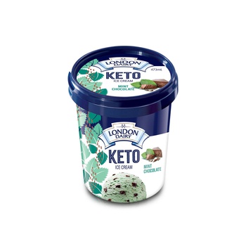 London Dairy Keto Ice Cream Mint Chocolate 473Ml
