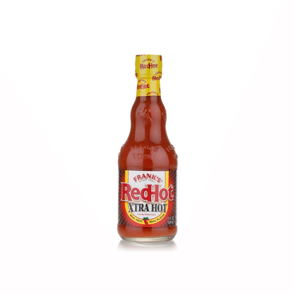 Buy Franks Red Hot extra hot sauce 354ml in UAE