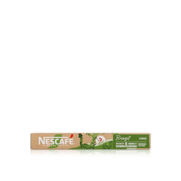 Nescafe Brazil Lungo Coffee Pods 10 Pack 440g