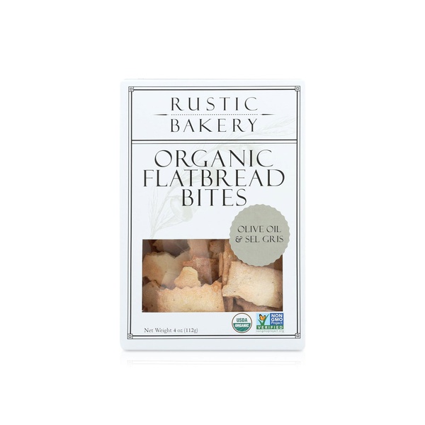 Rustic Bakery Olive Oil and Sea Salt Flatbread 112g