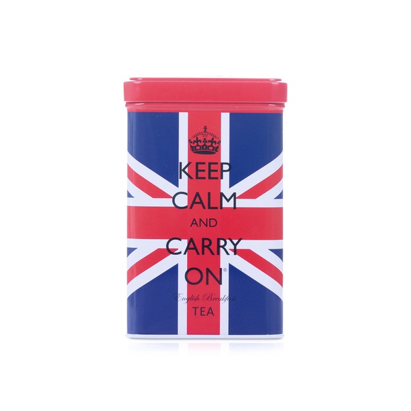 Keep Calm and Carry on Union Jack Tea Tin 125g