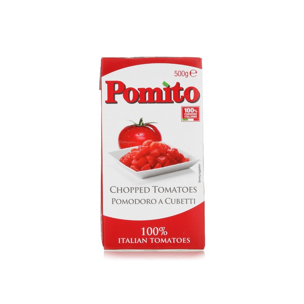 اشتري Pomito chopped tomatoes 500g في الامارات