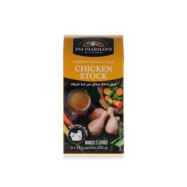Ina Parmaan's Chicken Stock Liquid 8 x 25g