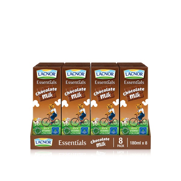 Lacnor Chocolate Milk 180ml x 8