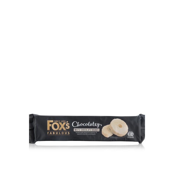 Fox's Chocolatey White Chocolate Rounds 130g