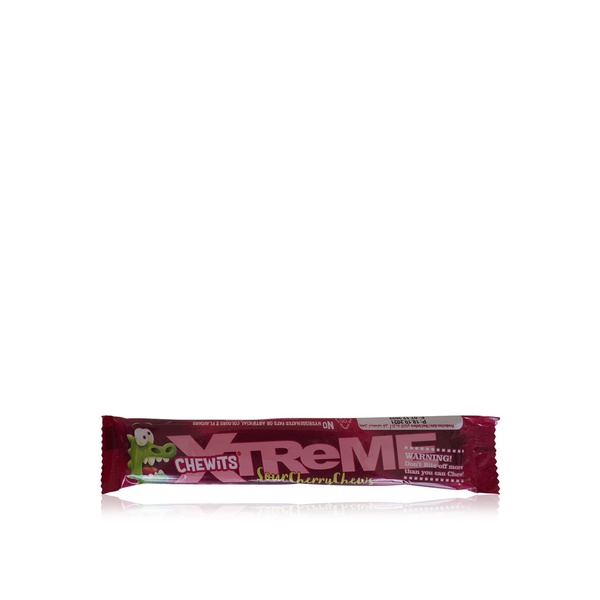 اشتري Chewits Xtreme sour chews cherry 34g في الامارات