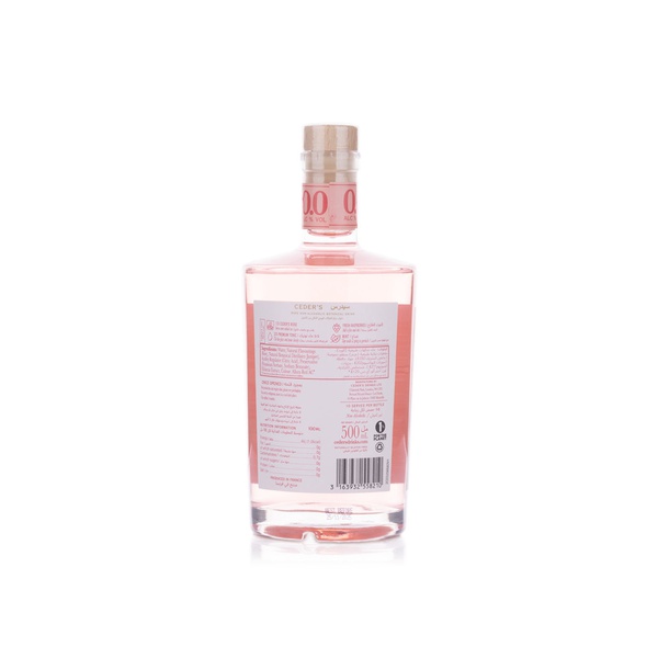 Ceder's Rose Non-Alcoholic Botanical Spirit 500ml