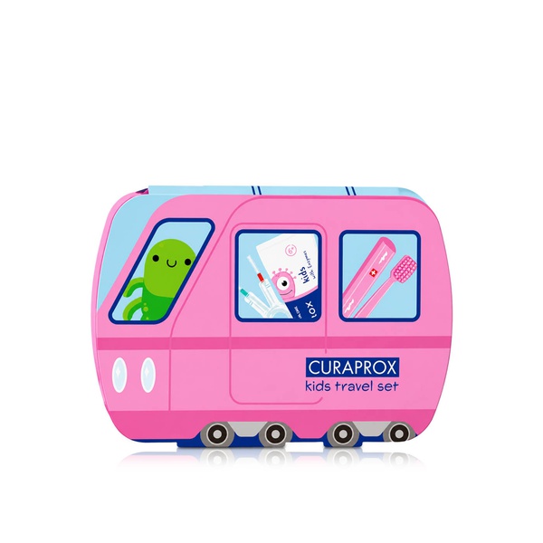 Curaprox Kids Pink Travel Kit