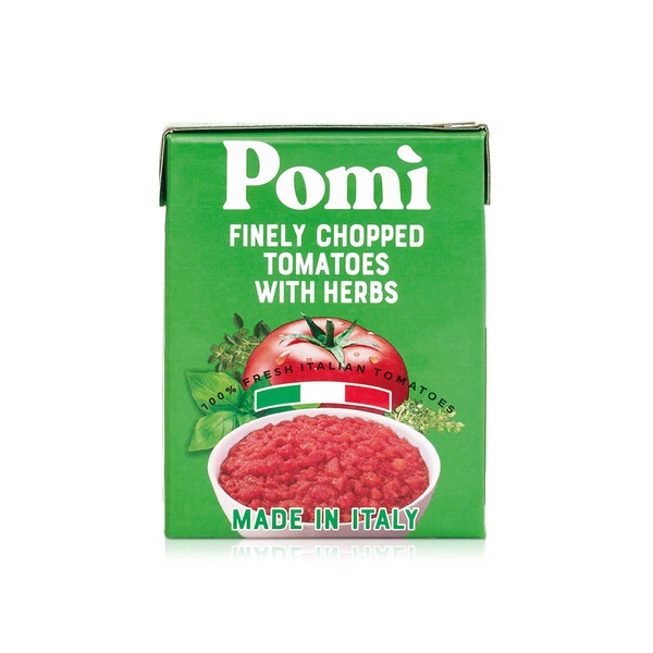 Pomi Finely Chopped Tomatoes with Herbs 390g
