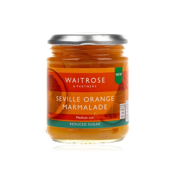 Waitrose Reduced Sugar Orange Marmalade 320g