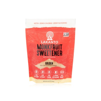 Lakanto Monk Fruit Sweetener with Erythritol Golden 235g