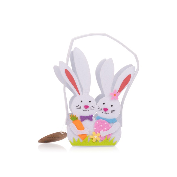 Party Magic Easter Bunny Felt Bag 16cm