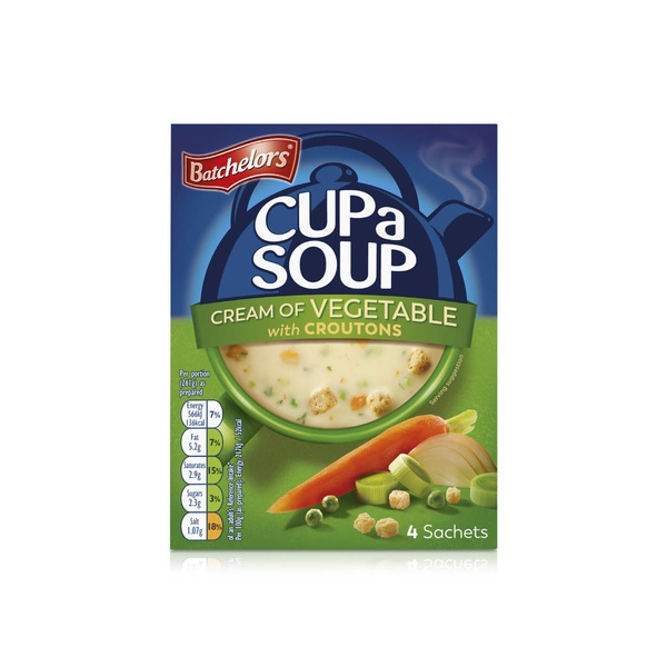 Batchelors Cream of Vegetable Cup a Soup 122g x 4