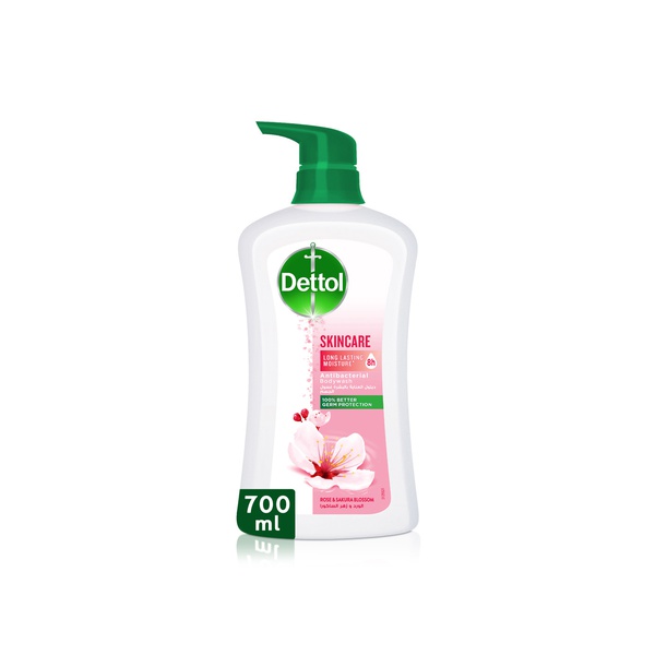 Dettol Skincare Rose & Sakura Blossom Scent Shower Gel & Body Wash 700ml