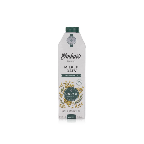 Elmhurst Unsweetened Oat Milk 946ml