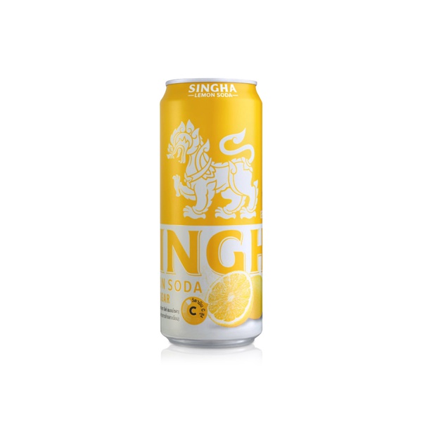 Singha Lemon Soda Sugar Free Drink 330ml