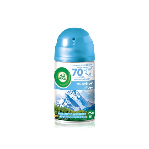 اشتري Air Wick freshmatic autospray refill mountain air 250ml في الامارات