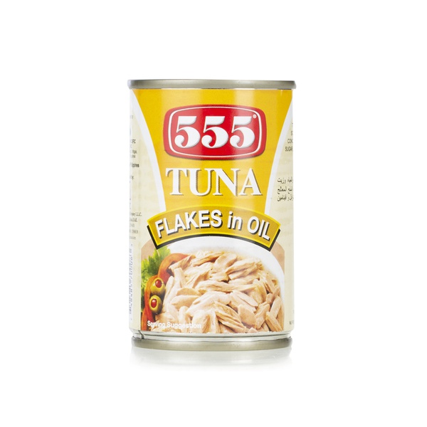 اشتري 555 tuna flakes in oil 155g في الامارات