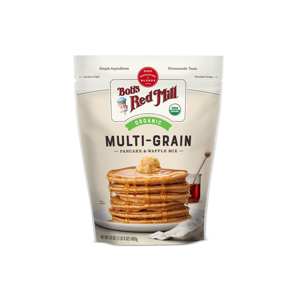 Bob's Red Mill Organic 7 Grain Pancake and Waffle Mix 680g