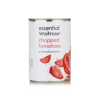 Waitrose Essential Chopped Tomatoes 400g