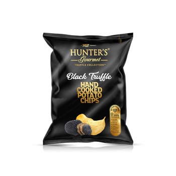 Hunters Gourmet Black Truffle Potato Chips 125g