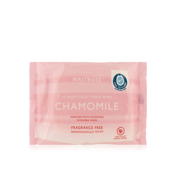 Waitrose Moist Toilet Tissue 42 Pack