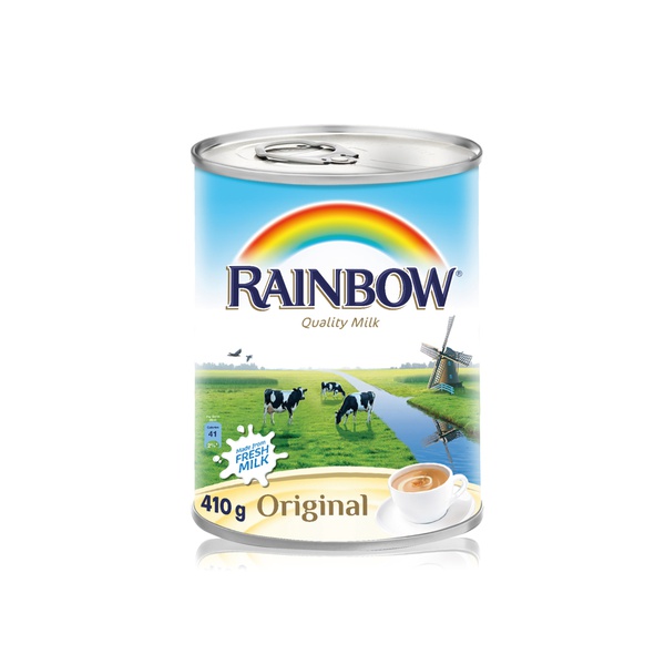 Buy Rainbow evaporated milk original 410g in UAE