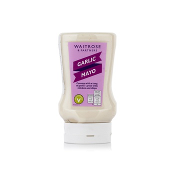 Waitrose Garlic Mayonnaise 280ml