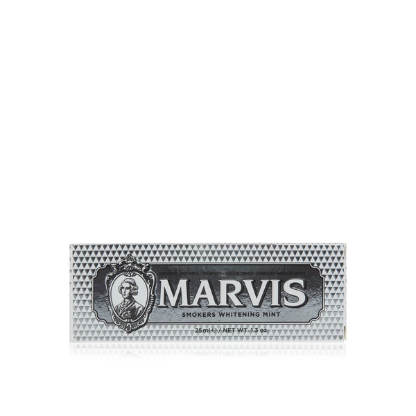 Marvis smokers whitening mint toothpaste 25ml Spinneys UAE