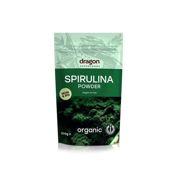 Dragon Superfoods Spirulina Powder Organic 200g