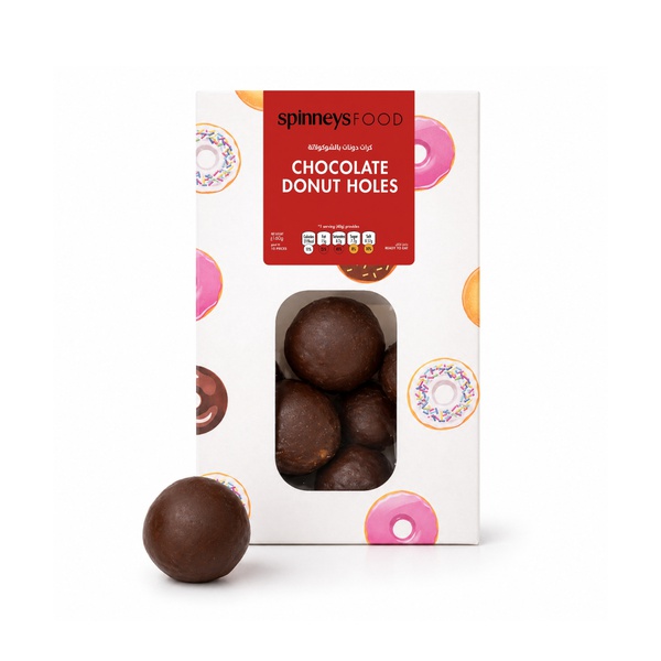 Spinneysfood Chocolate Donut Pops 10 x 16g