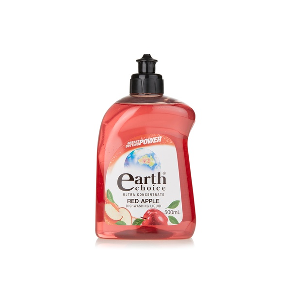 Buy Earth Choice red apple dishwashing liquid 500ml in UAE