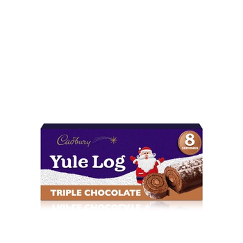 Cadbury Yule Log Triple Chocolate 8pk