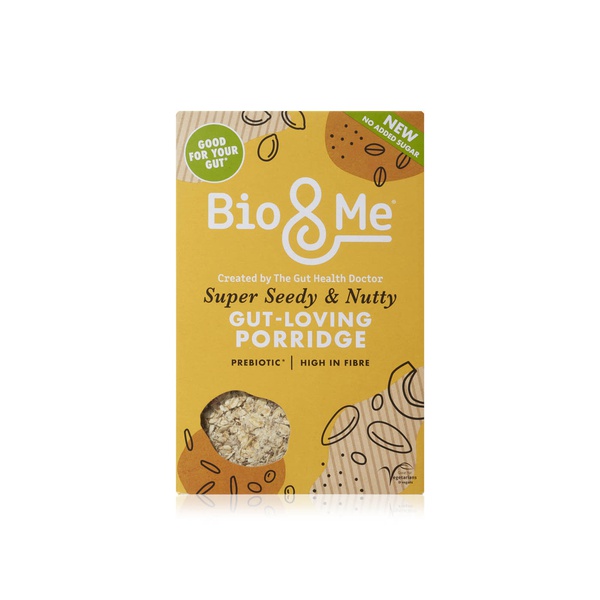 Buy Bio&Me super seedy & nutty gut-loving prebiotic porridge 400g in UAE