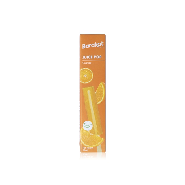 Buy Barakat orange ice pop 50ml in UAE