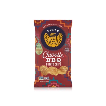 Siete Kettle Cooked Chipotle BBQ Potato Chips 155g