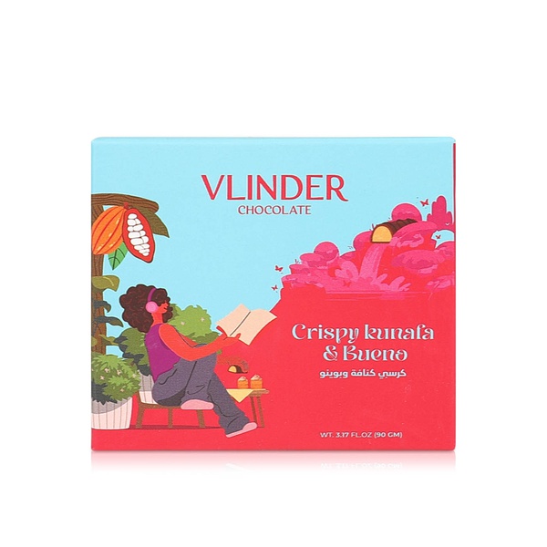 Vlinder Chocolate Crispy Kunafa Bueno 90g