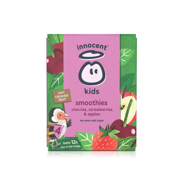 Innocent Kids Cherry Strawberry Smoothies 600ml