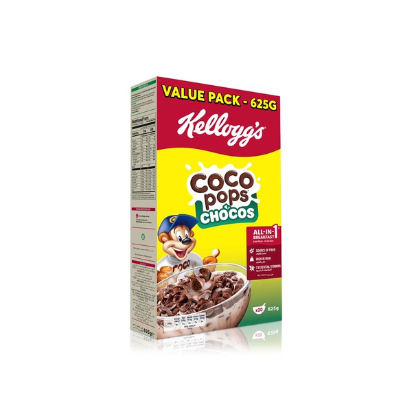 Kelloggs Chocos Breakfast Cereal 625g