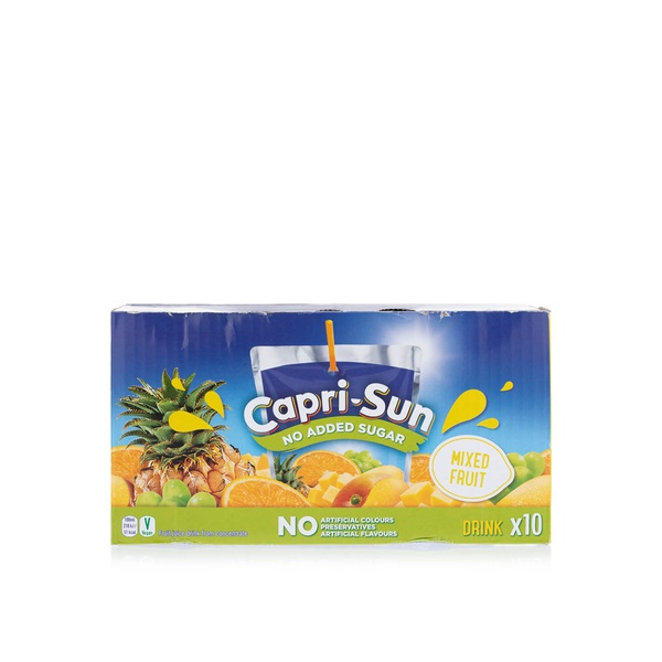اشتري Capri Sun no added sugar mixed fruit juice 200ml في الامارات