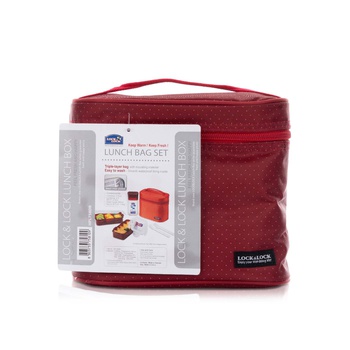 Lock & Lock Lunch Box Red
