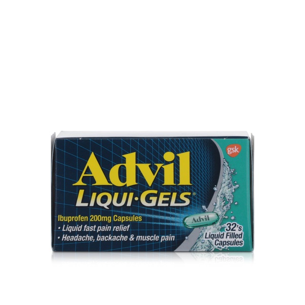 Advil Liqui Gels 200mg 32 Capsules
