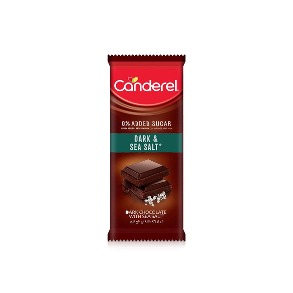 Canderel Chocolate Dark & Sea Salt 100g