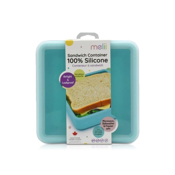 Melii Silicone Sandwich Box Blue