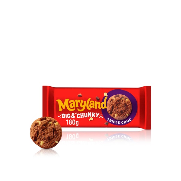 Maryland Big & Chunky Triple Chocolate Cookies 180g