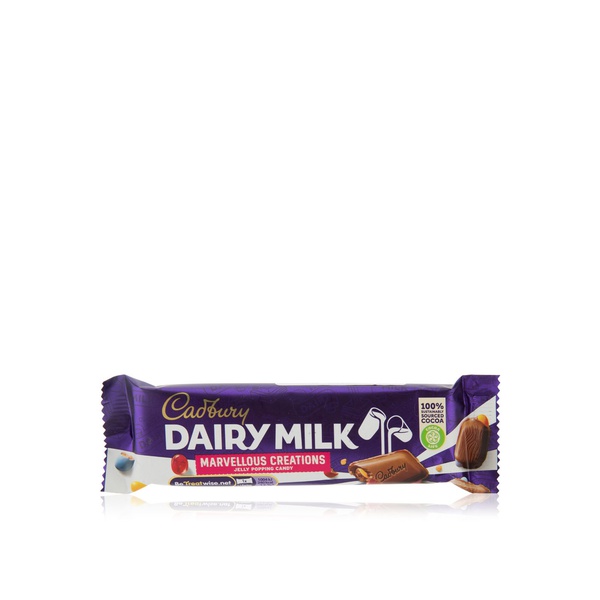 Cadbury Dairy Milk Marvellous Creations Jelly Popping Candy 47g