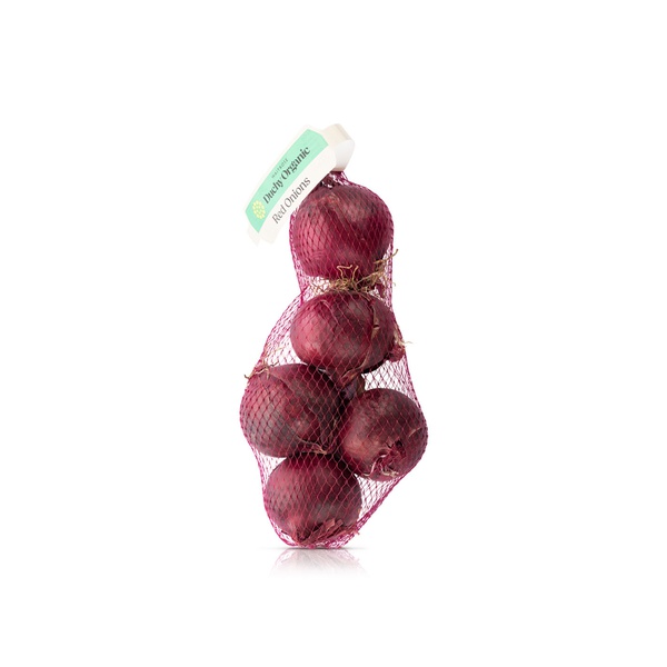 Waitrose Duchy Organic Red Onions 500g