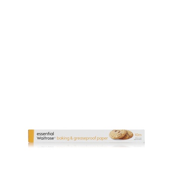 Waitrose Essential Baking and Greaseproof Paper 10m x 375mm