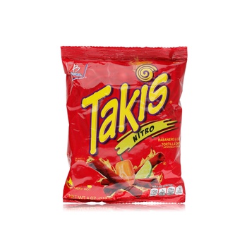 Takis Nitro Habanero & Lime Tortilla Chips 113g
