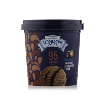 London Dairy Hazelnut Chocolate Fudge Ice Cream Cup 125Ml